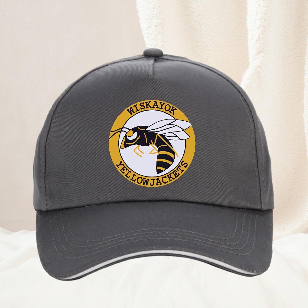 Шляпа WHS Yellowjackets Шляпа Yellowjackets Сезон Смешная Унисекс Женская Бейсболка Унисекс Регулируемая Уличная Солнцезащитная шляпа