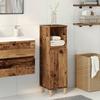 VidaXL Bathroom Cabinet Old Wood 30x30x100cm Engineered Wood 857108