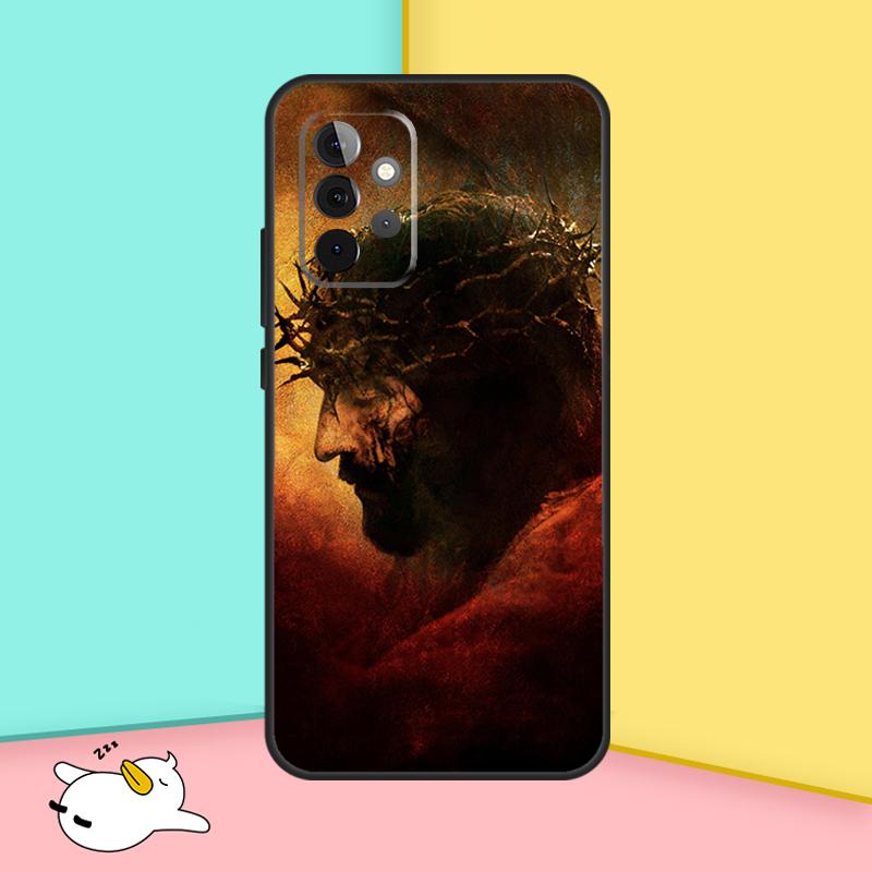 Чехол с изображением Бога Иисуса для Samsung Galaxy A55 A35 A25 A15 A51 A71 A12 A32 A52 A13 A33 A53 A14 A34 A54