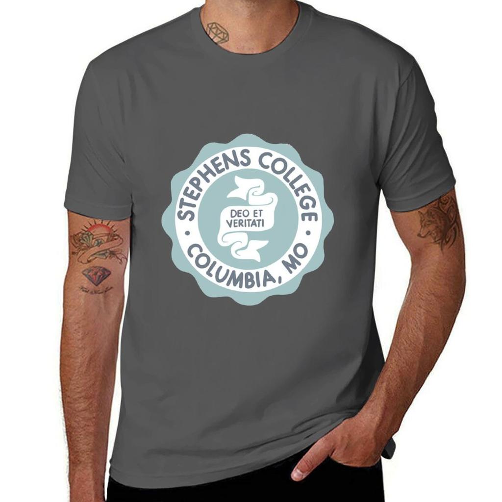 Stephens College Logo TShirt Casual Trendy Streetwear Tee Shirt