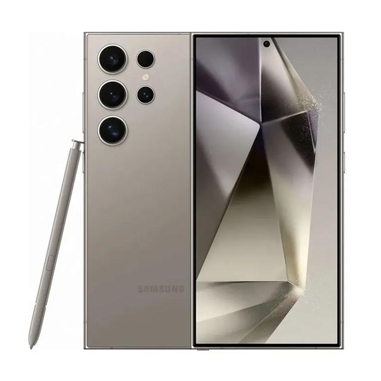 Samsung Смартфон Galaxy S24 Ultra 5G с двумя SIM-картами, 12 ГБ ОЗУ, 256 ГБ памяти, встроенный S Pen
