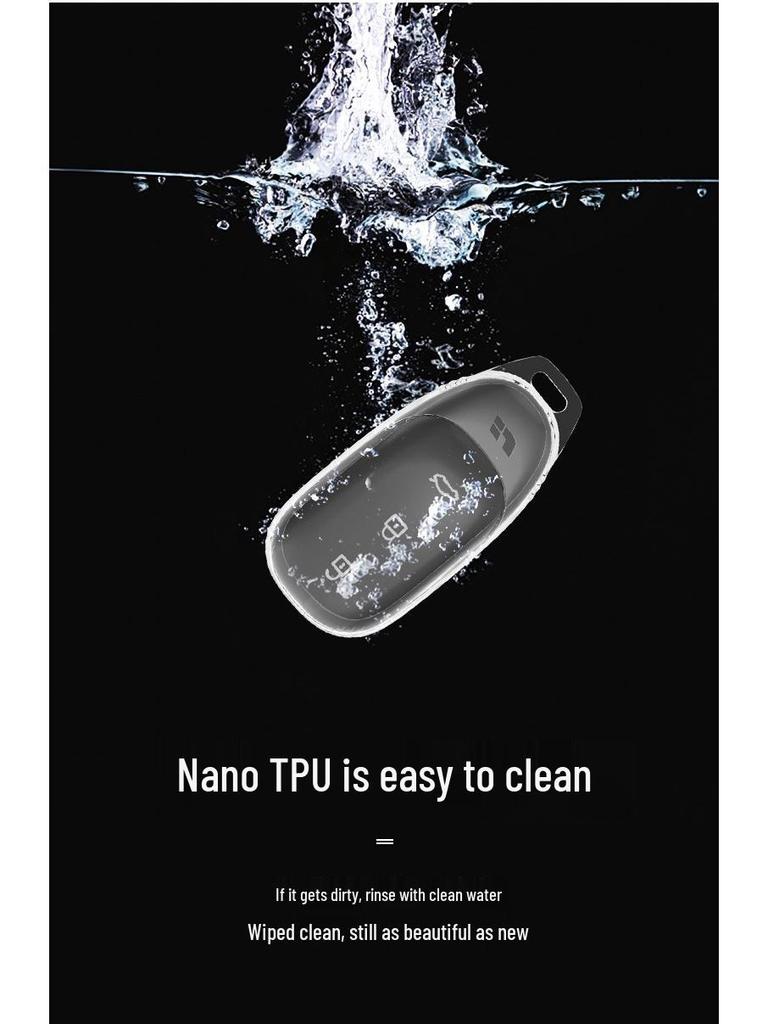 Applicable Ideal Key Case: ONE/L9, L9MAX, L7/L8 Keychain Protection, Clear Full Wrap Cover