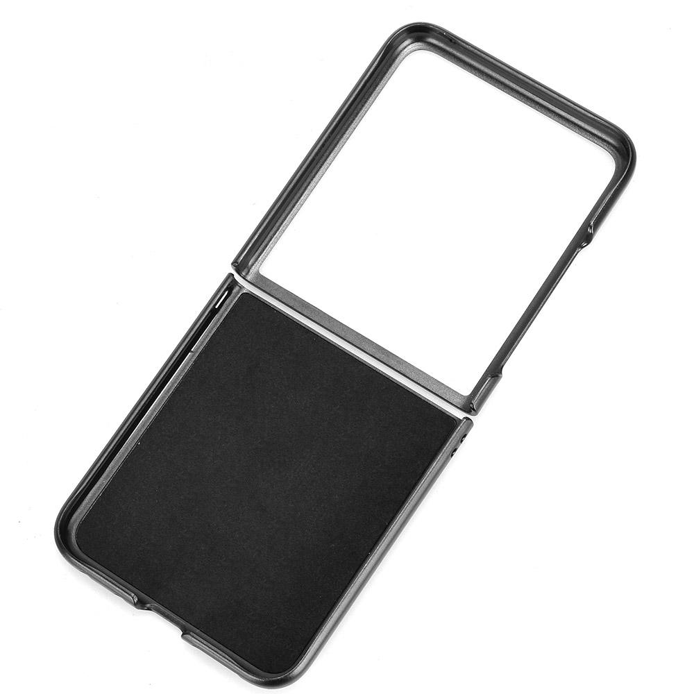 Чехол из кожи с фактурой ткани и строчкой для Motorola Razr 50 Ultra Moto Razr 40 Plus 2023, легкий, ультратонкий, ударопрочный защитный чехол