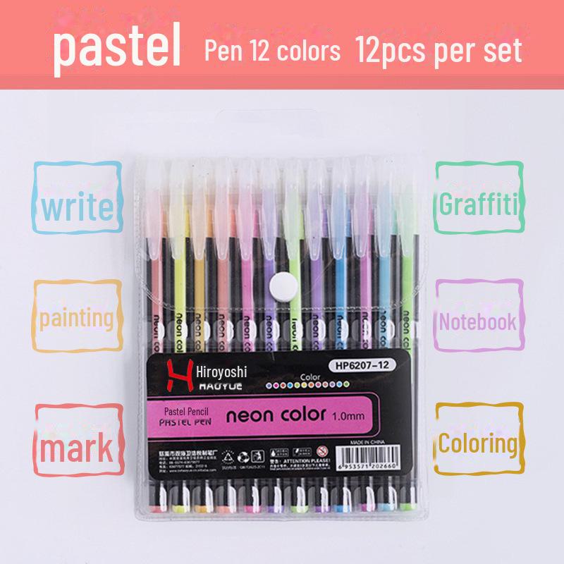 Эксклюзивный набор канцелярских товаров: Флэш-ручка, металлическая ручка, контурная ручка, ручка для справочника, нейтральная ручка, акварельная ручка, маркер