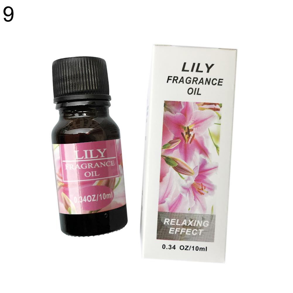 New 10ml Plant Essential Oil Water Soluble for Car Home Air Humidifier Freshener Sales Promotion