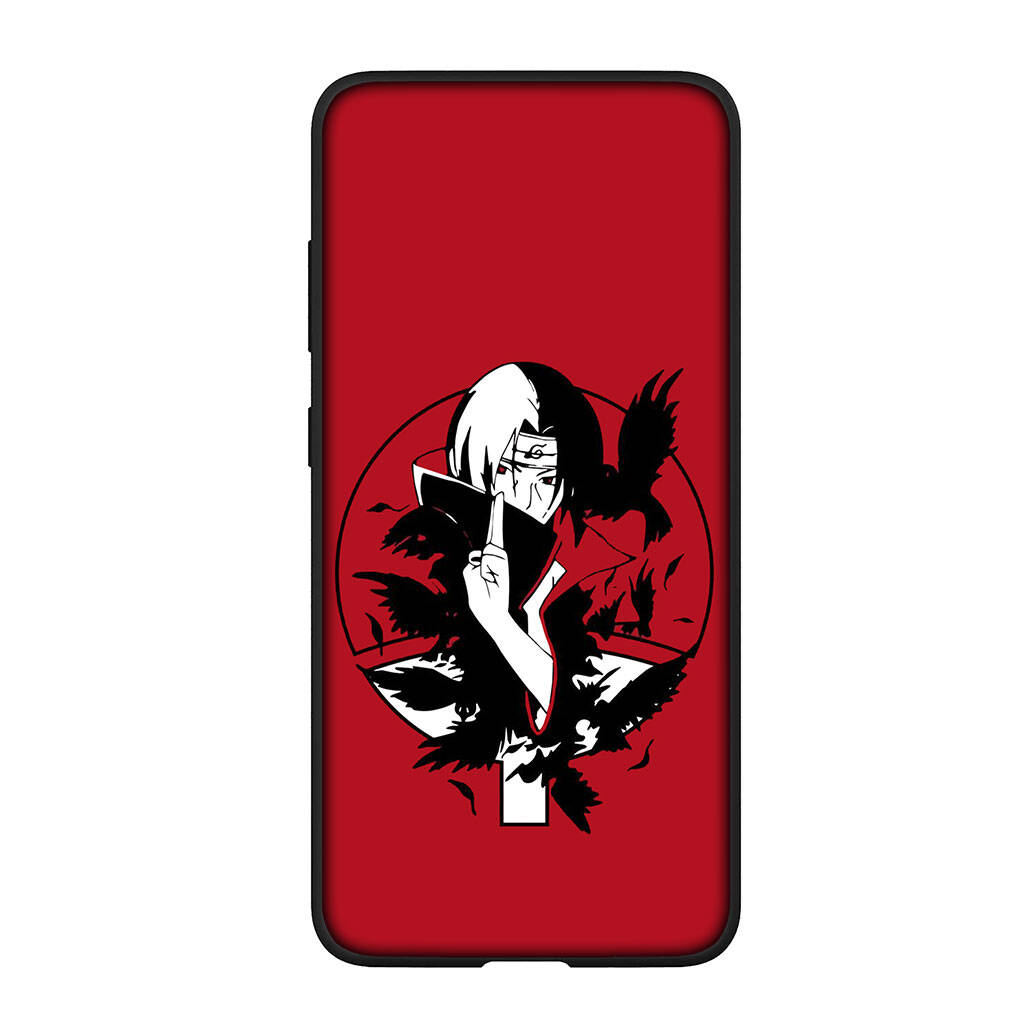 Для Samsung Galaxy S25 S24 S23 S22 Ultra FE Plus A17 A37 A57 A56 A55 A06 A16 A15 A36 A26 A35 A05 A25 A54 A34 Чехол для телефона Акацуки Наруто Итачи Учиха