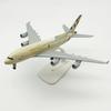 20СМ A380 Etihad Airways Литая модель самолета из сплава Модель с колесами Стенд для самолета Коллекционный Декор для витрины