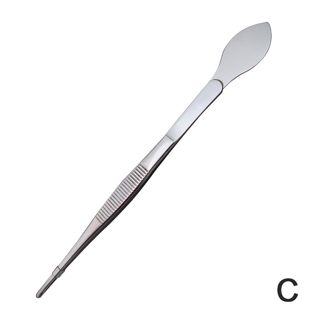 Грабли для корней из нержавеющей стали 304 2 в 1 с эргономичной ручкой, инструмент для обработки почвы, пинцет для суккулентов, бонсай