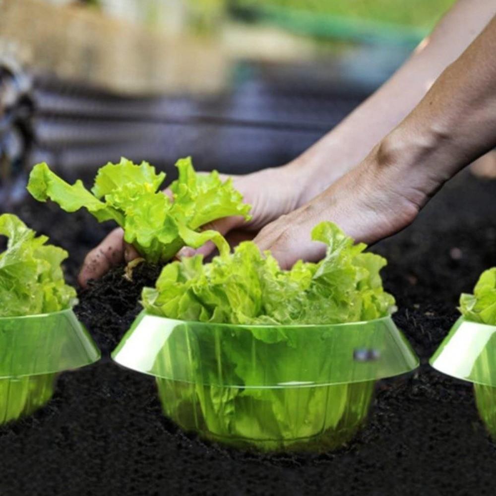 10PCS Round Plant Protection Covers Thickened Garden Cloches Pest Control Covers  Vegetable Plants