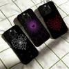 Крутой чехол для телефона «Паутина H-Сердце» для iPhone 17, 16, 15, 14, 13, 12, 11 Plus, Pro Max, XS, Цветная серебряная внутренняя крышка