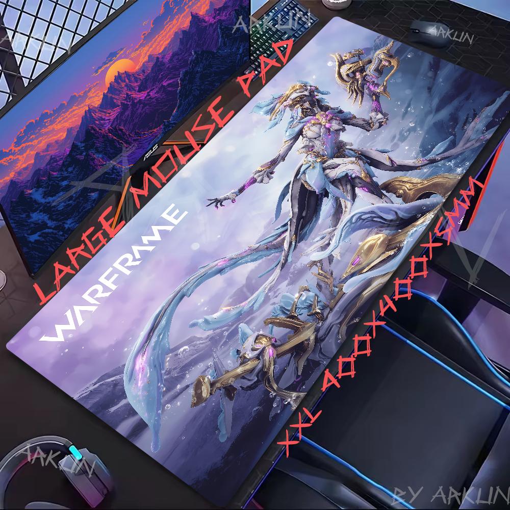 Fashion Fps Game Warframe Mouse Pad Gamer Computer Accessories Keyboard Table Mat Pad Company Gaming Laptop Desk Accessory Pc