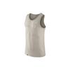 SS23 Letter Print Sleeveless Tank Top Men Tops Cream-White DZ3902-236