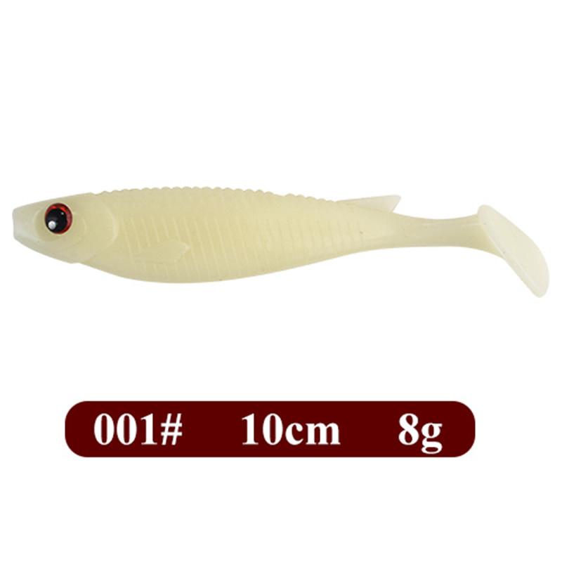 Bait Ftk Fake 10cm Fish Soft Bait Bass Bait 8g Fishing Tackle 5piece Fishing Bait Fixture
