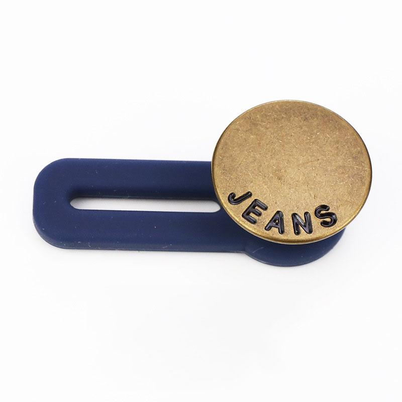 Пуговица для брюк - Без гвоздей, Съемная, Универсальная пуговица, Пуговица-удлинитель для джинсов, Регулируемая эластичная пуговица