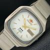 ВИНТАЖНЫЕ ORIENT CRYSTAL АВТОМАТИЧЕСКИЕ 46941 ЯПОНИЯ МУЖСКИЕ БЕЛЫЙ ЦИФЕРБЛАТ ЧАСЫ a704871-1
