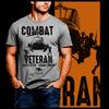 Ветеран боевых действий Спецназ Рейнджеры Армейская Пехота Десантники Морпехи футболка Унисекс