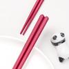 Keman Duo Colorful Alloy Chopsticks Set