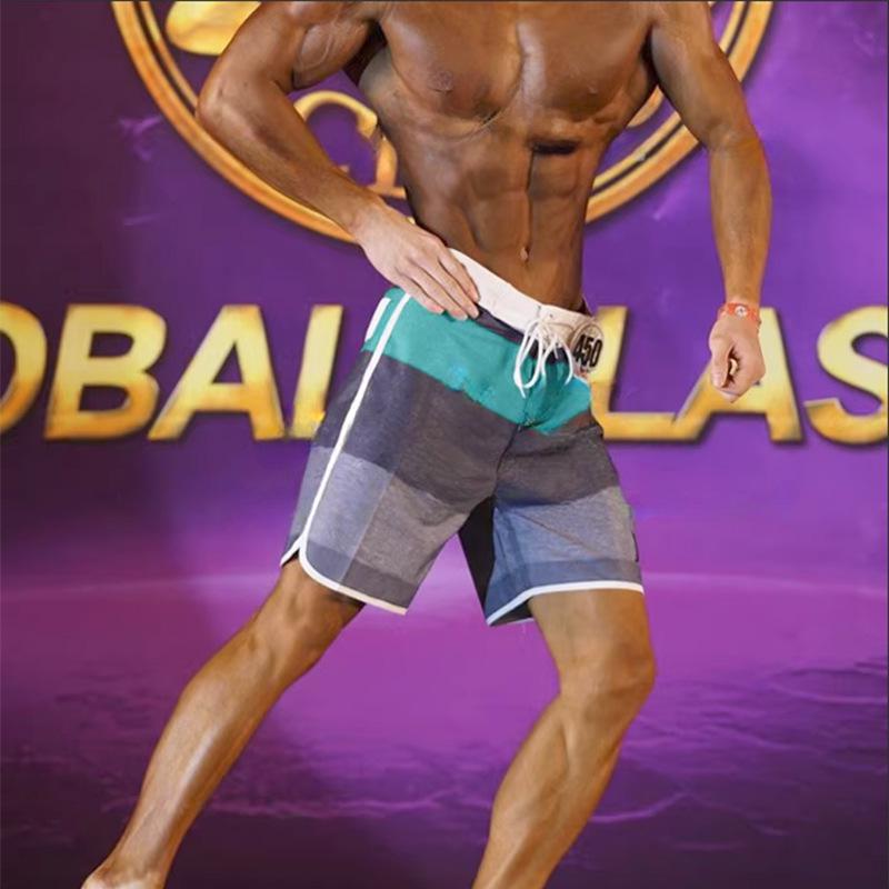 Мужские быстросохнущие шорты для соревнований по бодибилдингу IFBB Olympia 2024 года