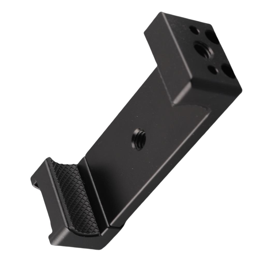 Universal All‑Metal Mobile Phone Clamp with 1 4 in Screw Holes Tripod Mount Adapter Adjustable Width