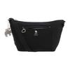 Shoulder Bag Small Mini Shoulder 001 Crossbody Bicolor Outdoor One Mile Bag Cute Scandinavian Black [Mozu]