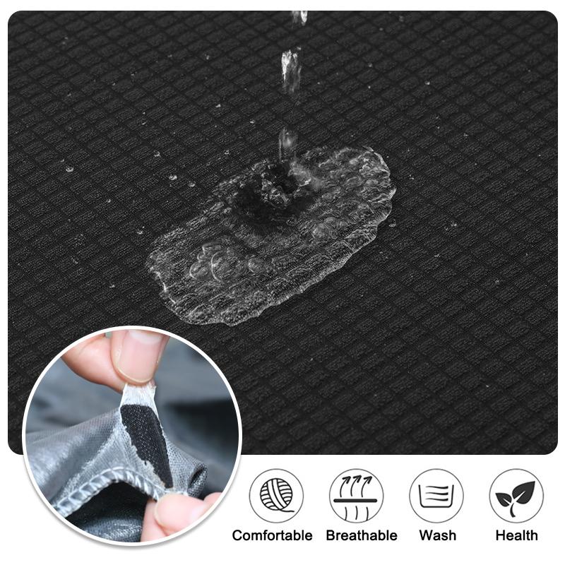 Waterproof Chair Seat Cover Stretch Dining Chair Upholstery Cheap Washable Chair Seat Covers For Hotel Kitchen Home Decor