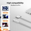 Кабель-адаптер USB C на MagSafe 3, 2 м, PD140 Вт, Быстрая зарядка, Зарядное устройство для ноутбука, Конвертер для MacBook Air Pro A2442 A2485 A2681