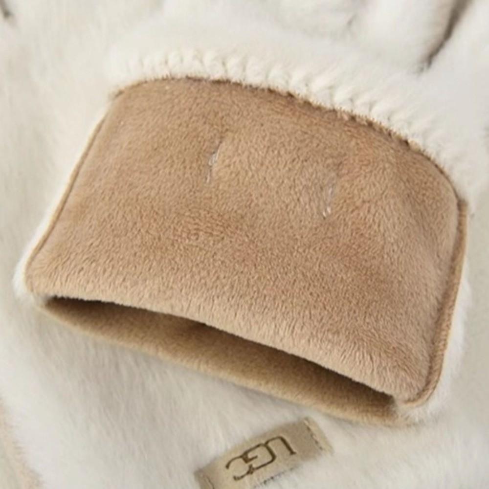 Теплые перчатки с сенсорным экраном, непродуваемые варежки для вождения, ветрозащитные перчатки, защищающие от холода, осень и зима