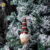 Christmas Decoration Glowing Gnome Ornaments Christmas Tree Pendant Faceless Plush Doll New Year Gift