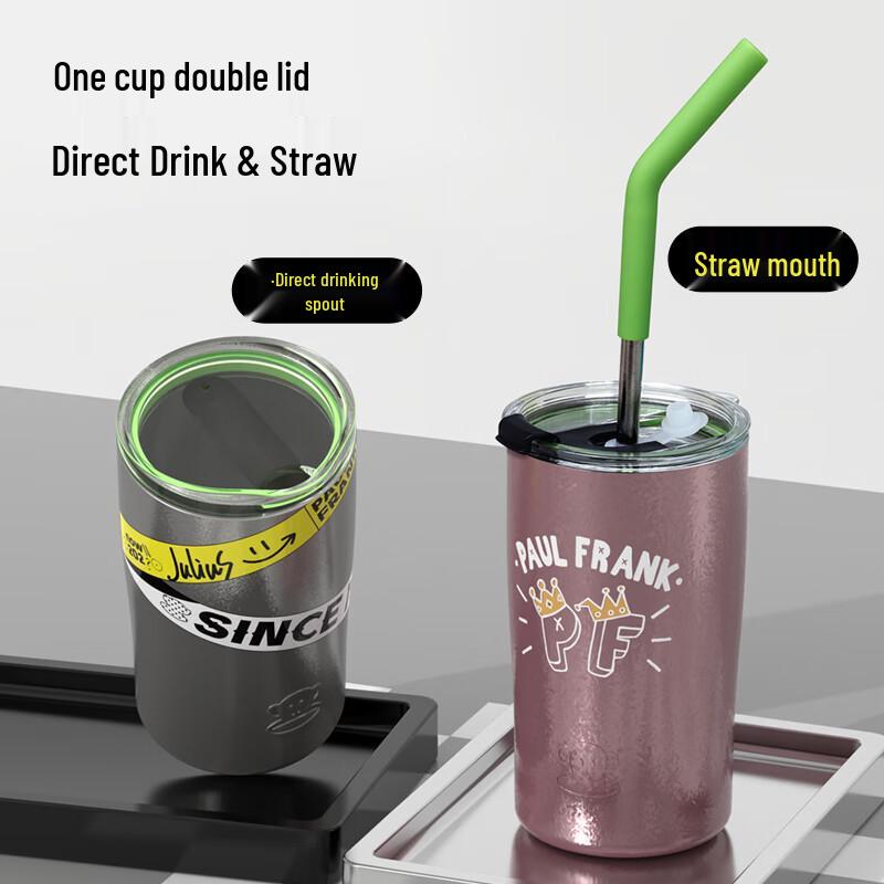 Paul Frank Titanium-Finished Stainless Steel Vacuum Insulated Cup (600ml)