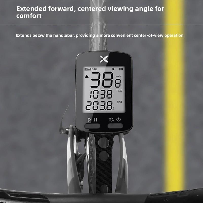 Soporte para velocímetro de bicicleta, adaptador de luz frontal para manillar de MTB y carretera