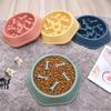 Dog Bowl Anti Choking Slow Food Bowl Small And Medium-sized Dog Feeder Pot Cat Food Pot Dog Food Anti Overturning Pet Supplies