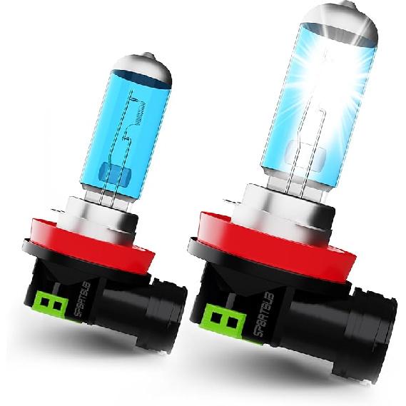 Compatible with TOYOTA PRIUS 2010 2011 2012 2013 2014 2015 Halogen Headlight bulbs,9005/HB3/H10 High Beam + H11/H8/H9 Low Beams + H11 Fog Lights,