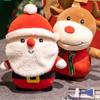 Ornaments Plush Pillow Christmas Elk Plush Toy Deer Plush Doll Animal Doll Santa Claus Stuffed Toy