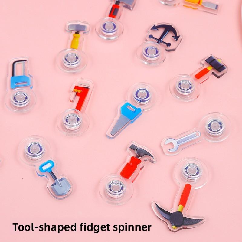 Finger Handheld Gyroscope With Plastic Screwdriver And Wrench For Gift Kids