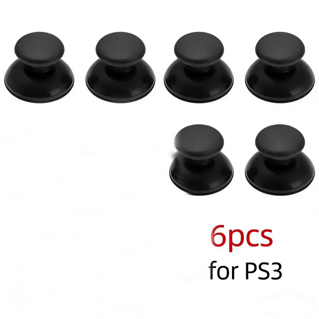 Non-Slip Durable Thumbstick Caps, Universal Analog Replacement Parts for PS5 PS3 Xbox One Controllers, Gaming Repair Kits