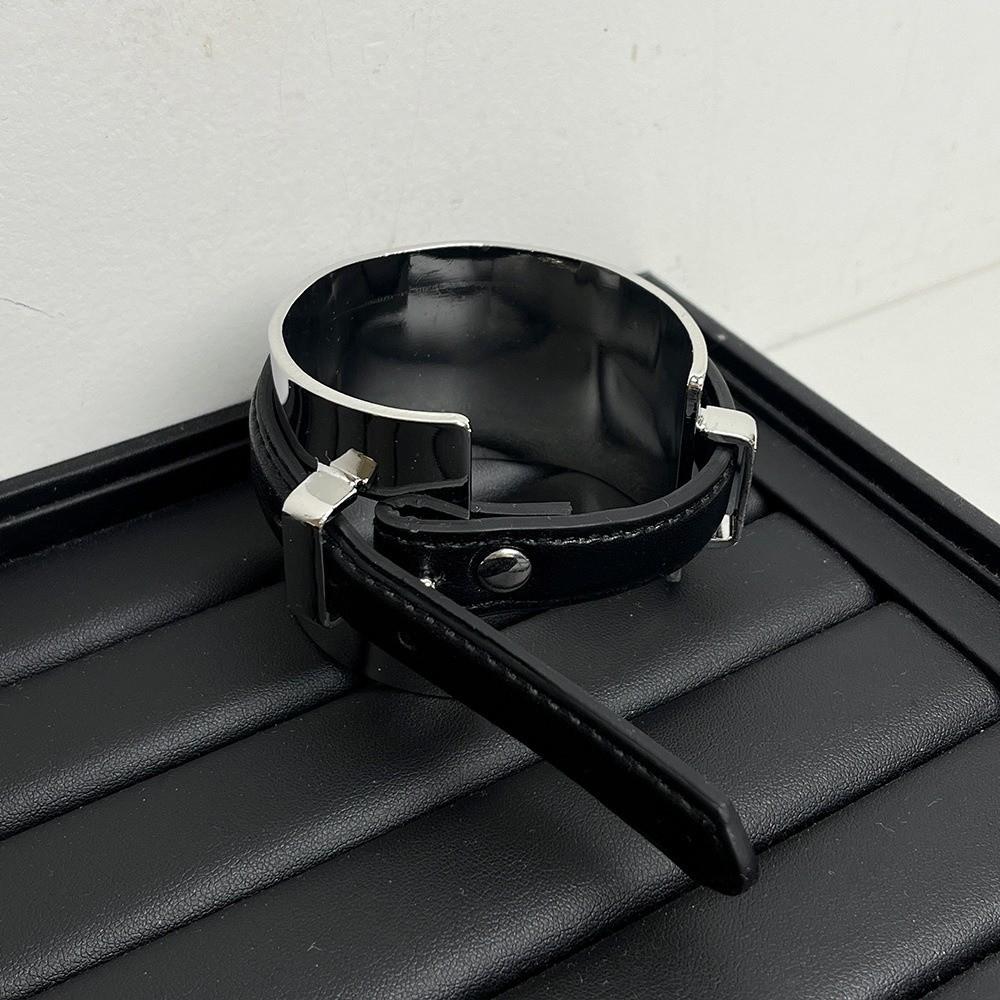 Золотая Пряжка для Ремень Кожаный Браслет Наруч на Руку Женский Открытый Браслет Фестивальные Подарки