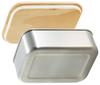 Skater Stainless Steel Lunch Box with Wooden Single 1030ml Lid, Tier, Capacity, Men's, STLBT11B-A