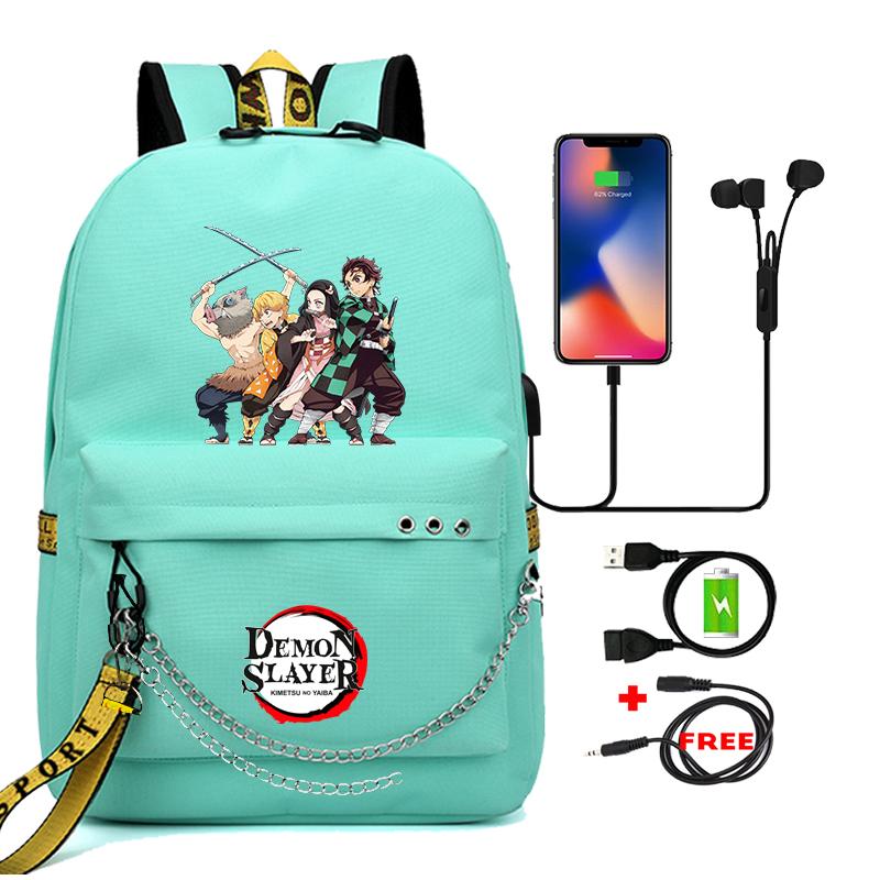 Сумка для книг в стиле аниме, подростковый рюкзак, школьные ранцы унисекс для мальчиков и девочек, рюкзак для ноутбука с мультяшным принтом, рюкзак для школы, Mochilas