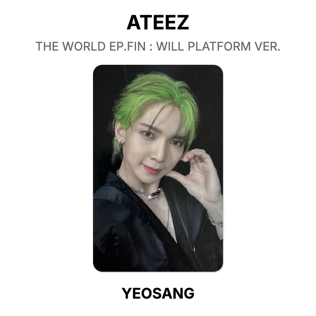 ATEEZ МИР EP.FIN : ВЕРСИЯ ПЛАТФОРМЫ WILL. Официальная фотокарта