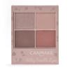Canmake Silky Flare Eyes M03 Rose Heat Eyeshadow Matte Eyeshadow 4 Color Eyeshadow 1 piece (Matte Type) (x 1)
