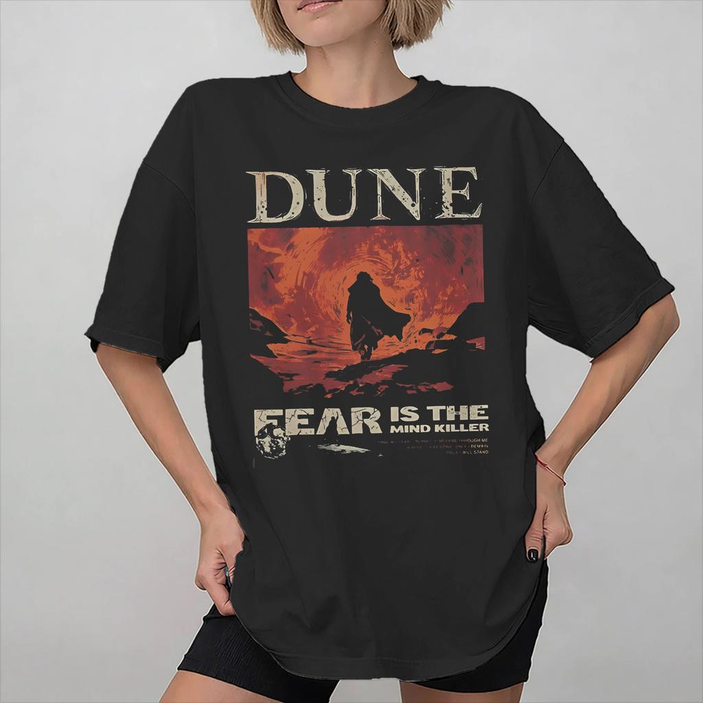 Visit Arrakis dunes part 3 Merch Unisex Women T Shirt Pure Cotton Tee New Arrival Tshirt Clothing