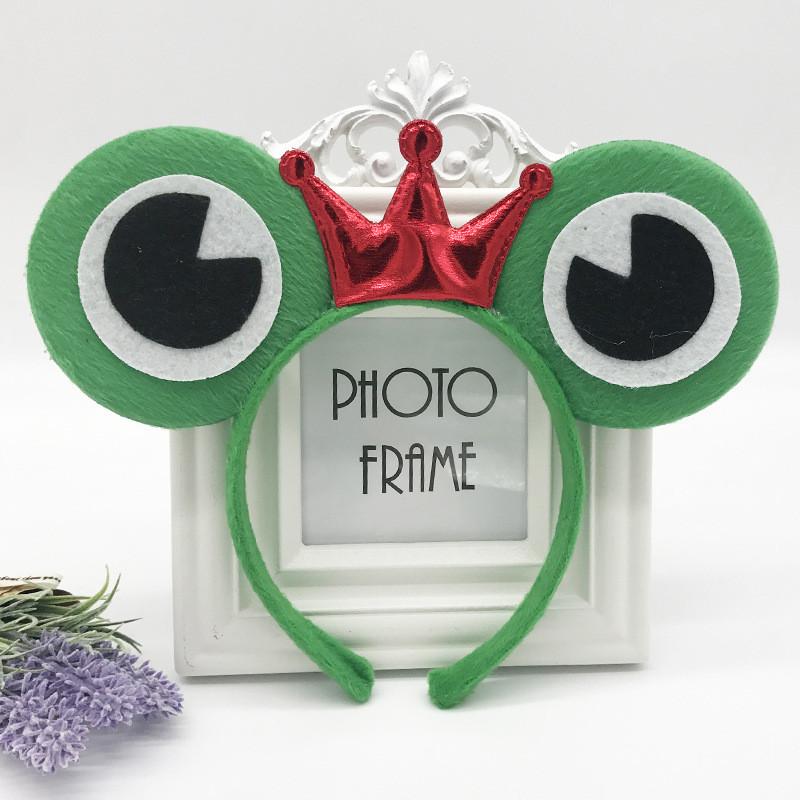 Children Frog Hairband Eye Decoration Headwear Stage Performance Props Supplies