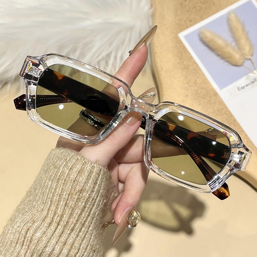 1pc European and American retro men's and women's fashionable sunglasses trend versatile summer sun shading and UV protection fr