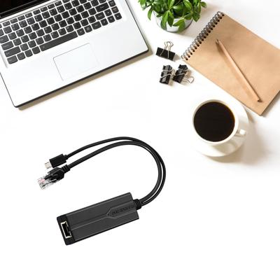 Адаптер-сплиттер Micro USB POE, преобразователь питания 48 В в 5 В для IP-камер и сетевых устройств, адаптер PoE в Micro USB