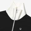Fila Tennis Half Zip Up Sweatshirt Fs2pog3361f Blk