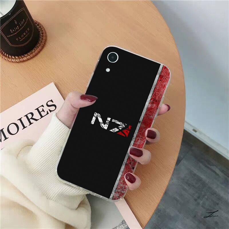 Чехол для телефона N7 Mass Effect для iPhone 8, 7, 6, 6S Plus X SE 2020, XR, XS 14, 11, 12, 13, Mini Pro Max, чехол для мобильного телефона