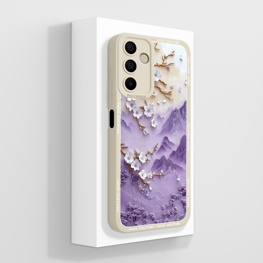 Для Samsung Galaxy A15 A16 A14 M15 M16 F13 F15 Чехол Милый Мультяшный Узор Астронавта Жидкий Силикон Защитный Чехол От Падений Для Samsung Чехол