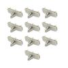 10× Fender Flare Moulding Clips 55157055AA, 55157065AA For Jeep Liberty Wrangler