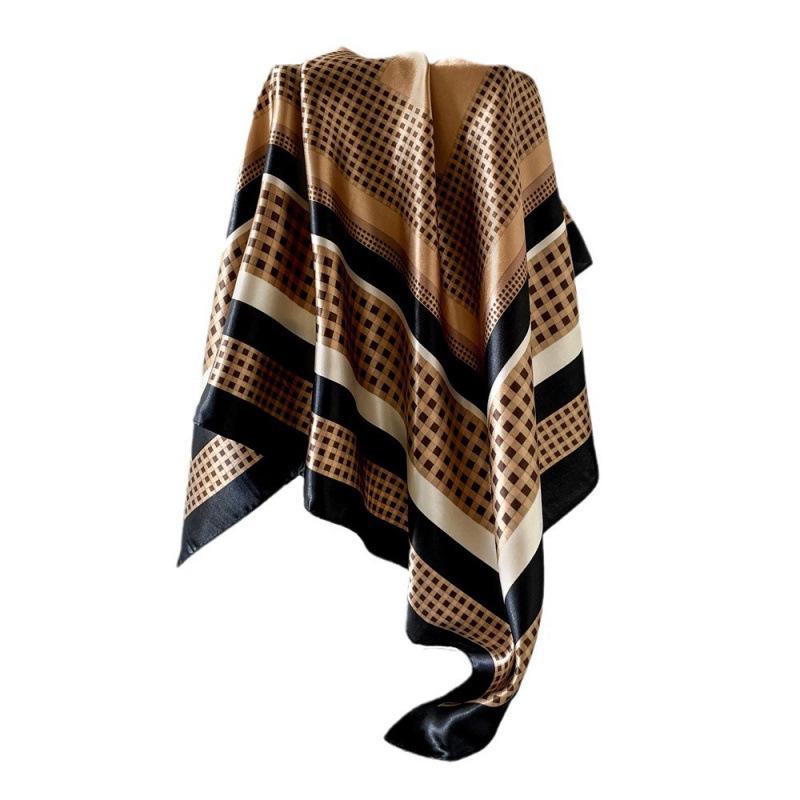 New Style of Seding Large Square Scarf Middle East New Style Plaid Printed Scarf Headscarf Scarf