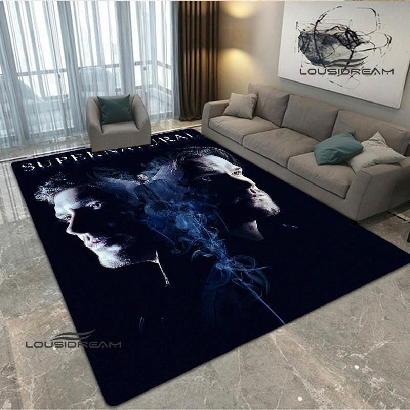 Supernatural Join the Hunt printed carpet Non-slip carpet outdoor carpets area rug bedroom decor rug for bedroom birthday gift